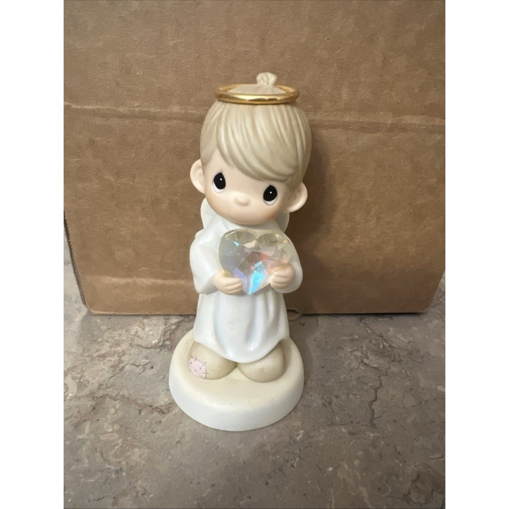 2002 Precious Moments Figurine By Enesco # 108541 "Forever In Our Hearts" No Box